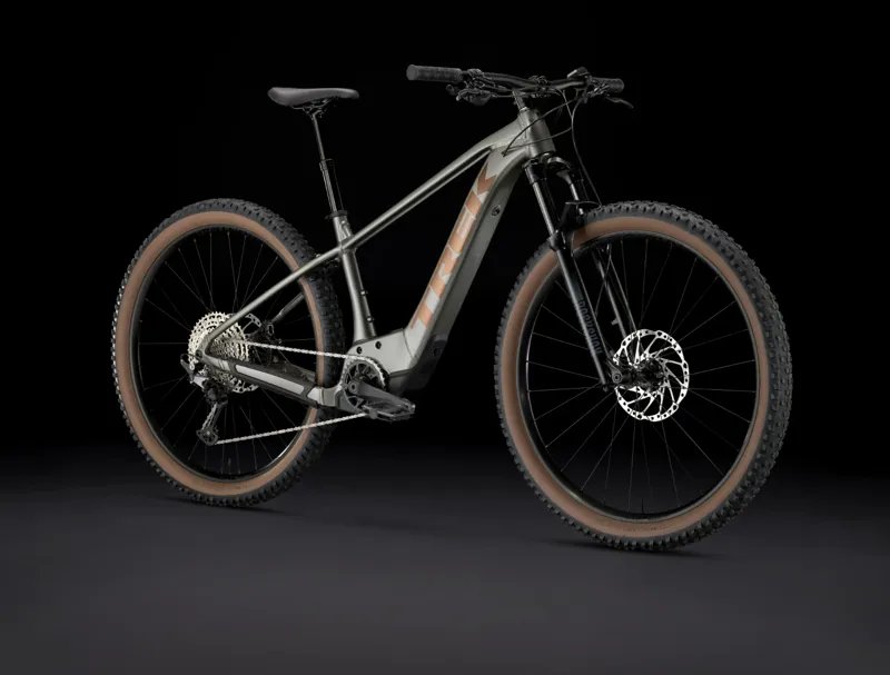 Trek Marlin+ 8 Electric Hardtail Mountain Bike 2025 in Mercury-1